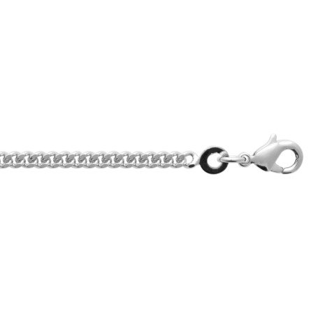 Chaîne Maille Gourmette Argent 925 - Bijoux Kara Bijoux