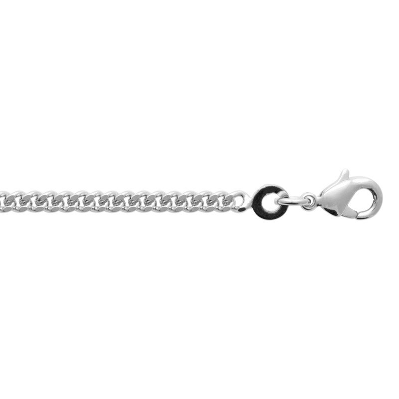 Chaîne Maille Gourmette en Argent 925