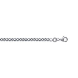 Chaîne Maille Ronde Argent 925 | Bijoux Kara Bijoux