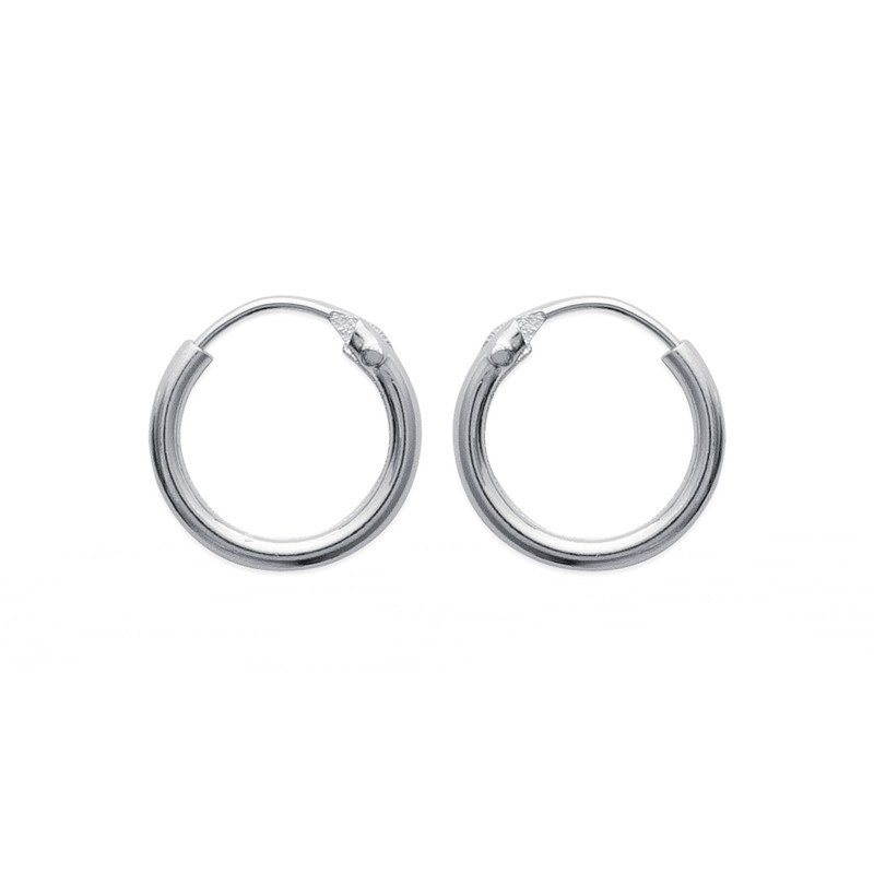 Créoles Simples Argent 925