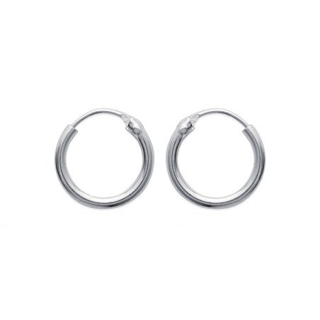 Créoles Simples Argent 925