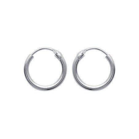 Créoles Simples Argent 925