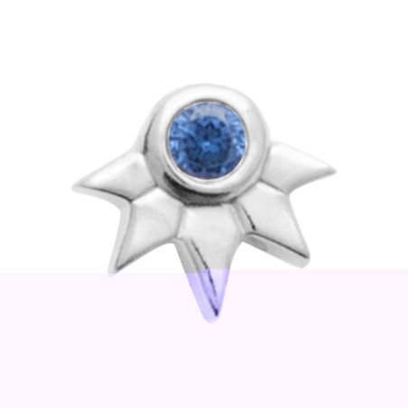 Piercing Solaire Bleu Azur