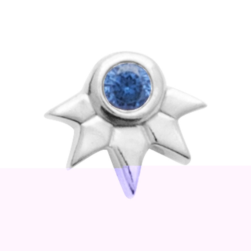 Piercing Solaire Bleu Azur