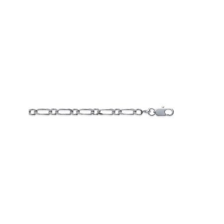 Chaîne Maille Figaro en Argent 925 - Kara Bijoux