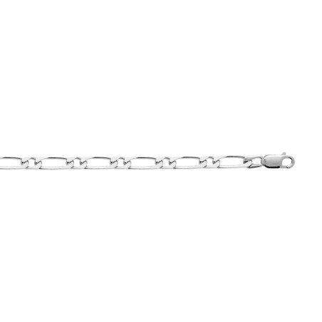 Bracelet Maille Figaro en Argent 925