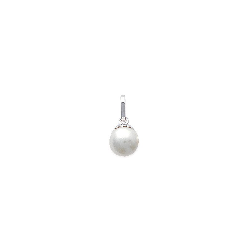 Pendentif Perle Classique en Argent 925