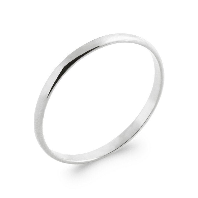 Bague Anneau Fin Argent 925