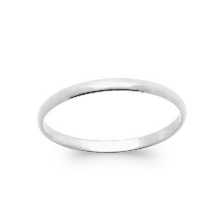Bague Anneau Fin Argent 925