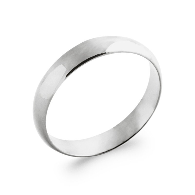 Bague Jonc Argent 925 Poli