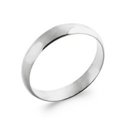 Bague Jonc Argent 925 Poli - Bijoux Kara Bijoux