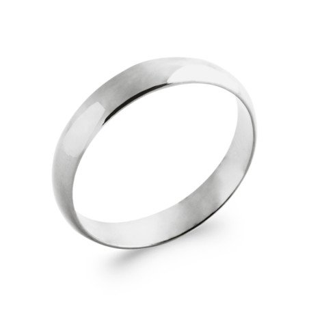 Bague Jonc Argent 925 Poli
