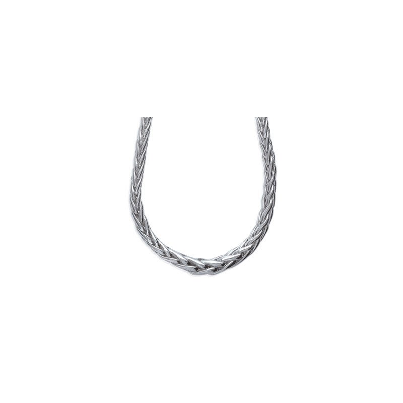 Collier Maille Épi Argent 925