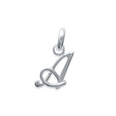 Pendentif Lettre A en Argent 925 | Bijoux Personnalisés