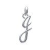 Pendentif Initial J Argent 925 - Bijou Personnalisé Kara Bijoux