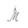 Pendentif Lettre M Scripte Argent 925 - Kara Bijoux