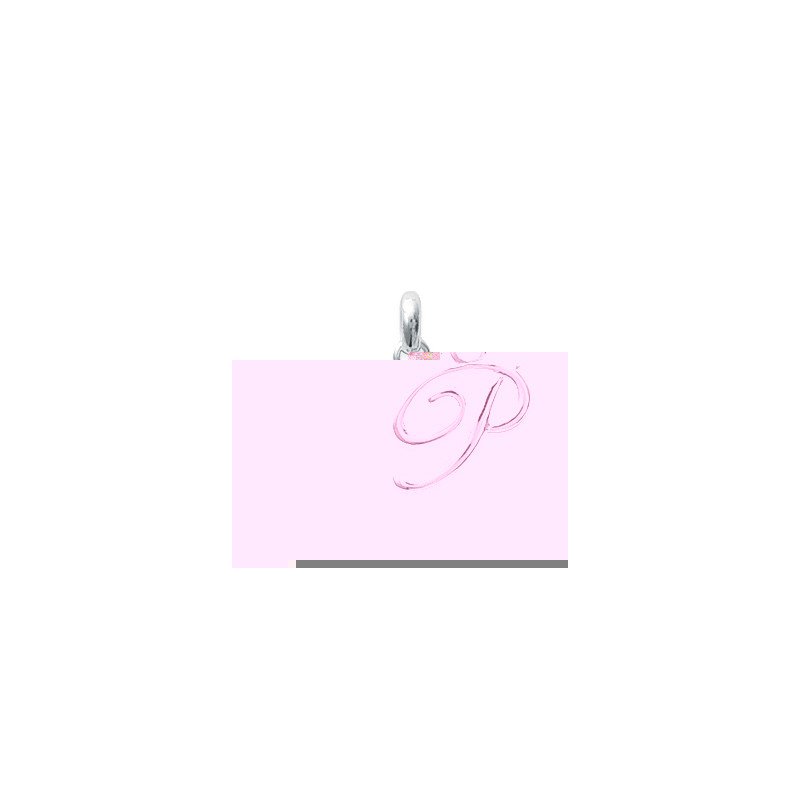 Pendentif Lettre P Argent 925