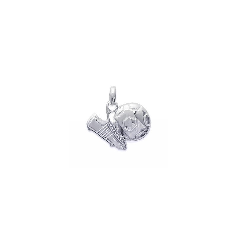 Pendentif Ballon et Crampon Argent 925