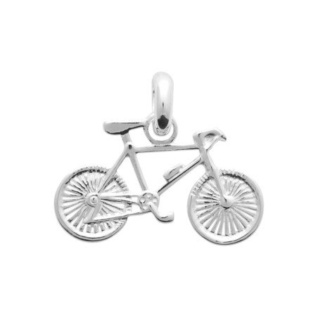 Pendentif Bicyclette en Argent 925