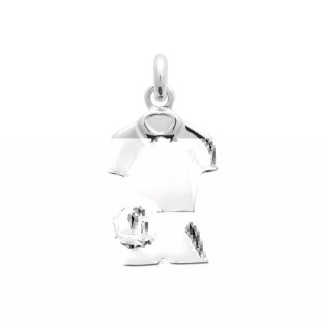 Pendentif Maillot de Foot et Ballon en Argent 925