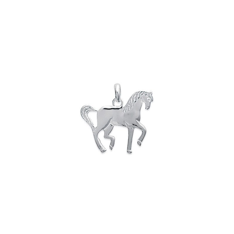 Pendentif Cheval Argent 925