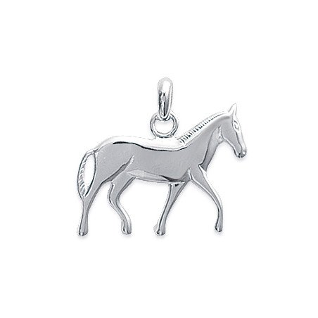 Pendentif Cheval Élégant en Argent 925 - Kara Bijoux