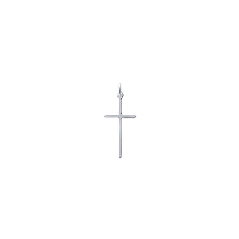 Pendentif Croix Fine en Argent 925