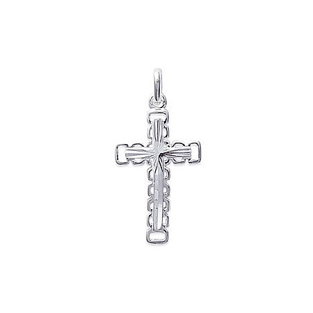 Pendentif Croix Classique Argent 925 - Kara Bijoux