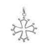 Pendentif Croix Occitane en Argent 925 - Kara Bijoux