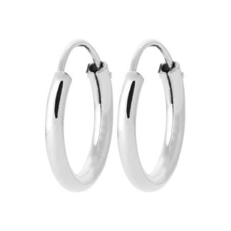 Créoles Simples en Argent 925