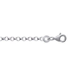 Bracelet Chaîne Rolo Argent 925 - Élégance Intemporelle