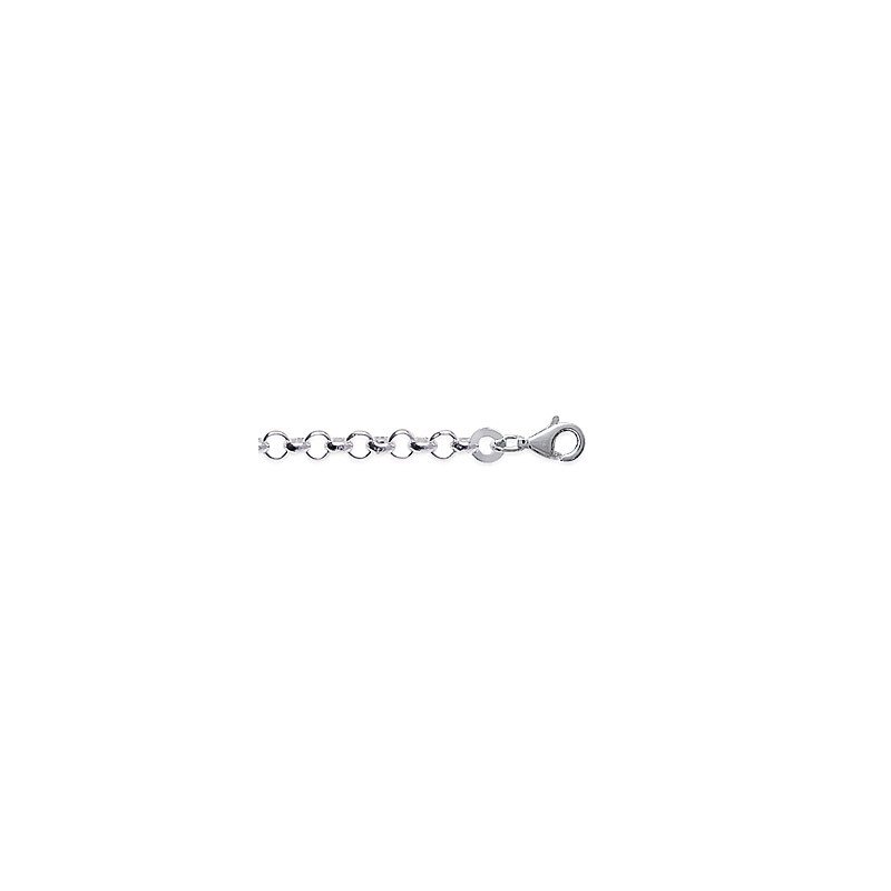 Bracelet Chaîne Maillons Ronds Argent 925