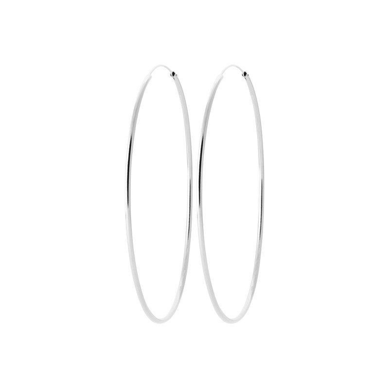 Créoles Larges en Argent 925