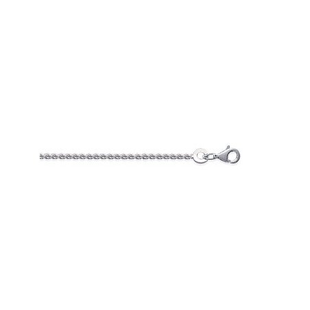 Chaîne Maille Torsadée en Argent 925 - Bijoux Élégants