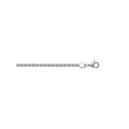 Chaîne Torsadée Argent 925 - Élégance Intemporelle | Kara Bijoux