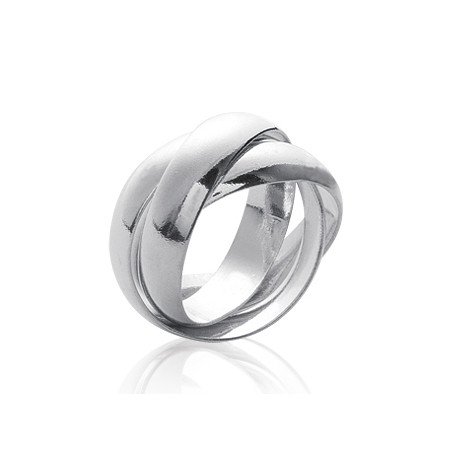 Bague Triple Anneaux Argent 925