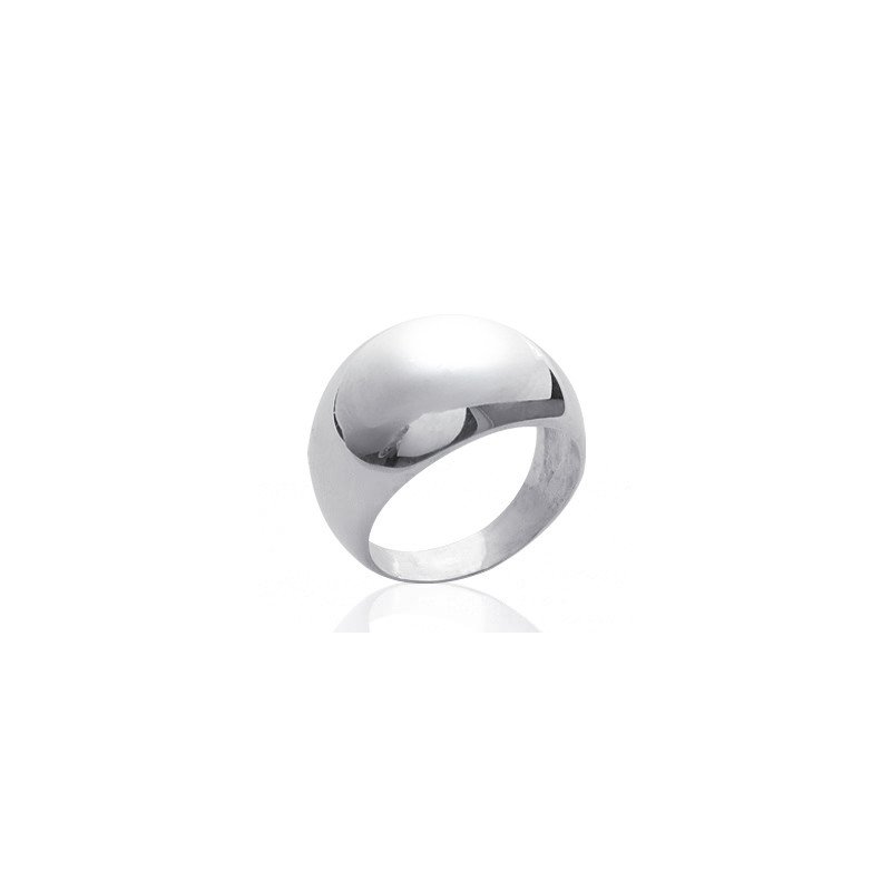 Bague Dôme Argent Poli 925