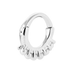 CREOLE ARGENT 925 RHODIE PERLES IMIT