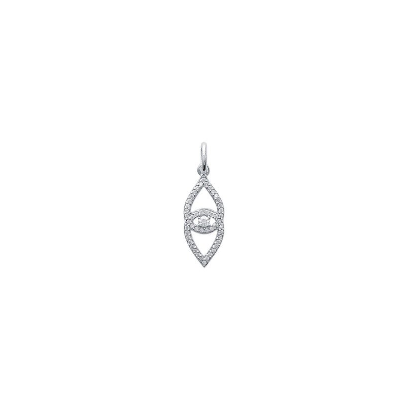 PENDENTIF ARGENT 925 RHODIE OZ