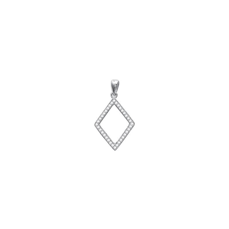 PENDENTIF ARGENT 925 RHODIE OZ MICROSERTI