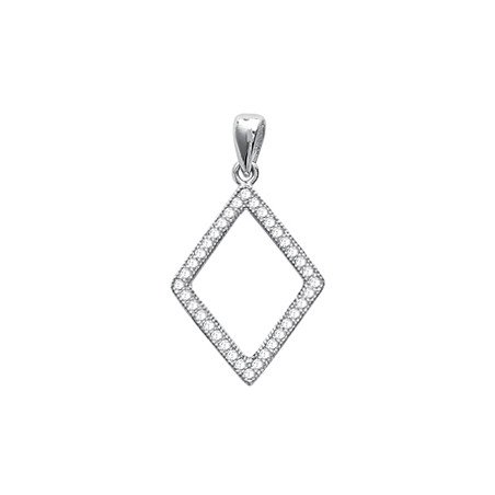 PENDENTIF ARGENT 925 RHODIE OZ MICROSERTI