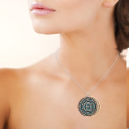 PENDENTIF ARGENT 925 RHODIE PS