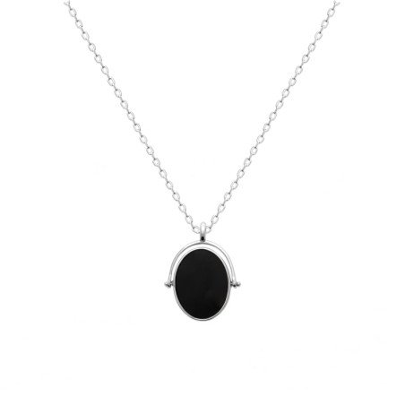PENDENTIF ARGENT 925 RHODIE LAQUE