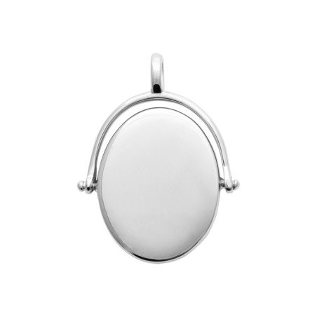 PENDENTIF ARGENT 925 RHODIE LAQUE