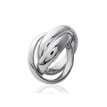 Bague Entrelacs Argent 925 - Bijou Moderne | Kara Bijoux