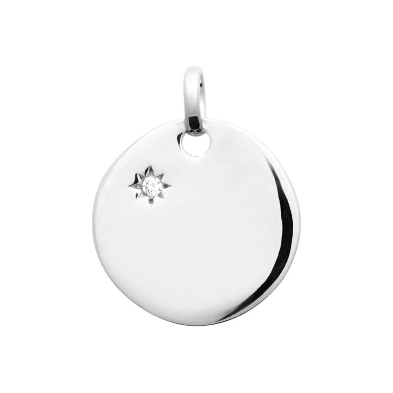 PENDENTIF ARGENT 925 RHODIE OZ