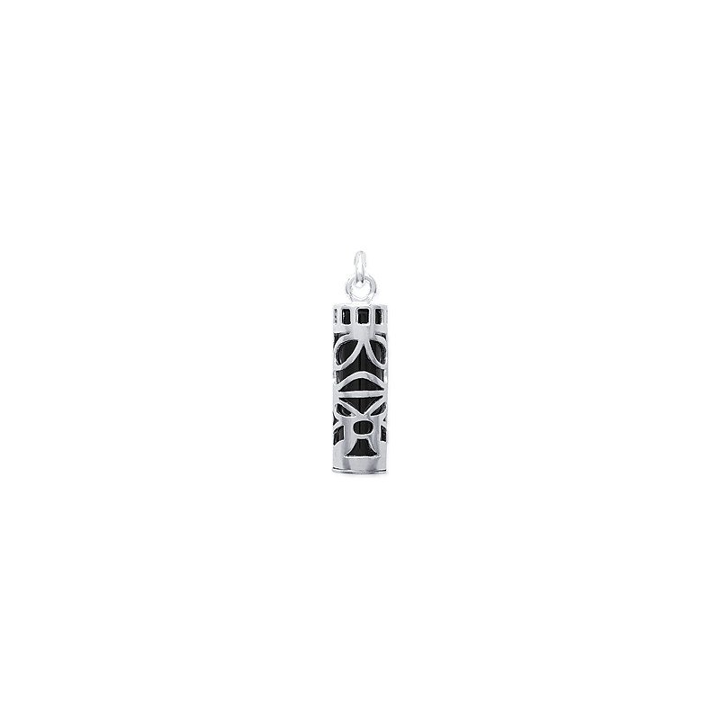 PENDENTIF ARGENT 925 IMIT ONYX