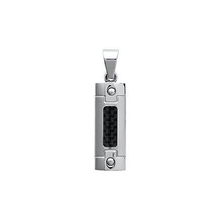 PENDENTIF ACIER CARBONE