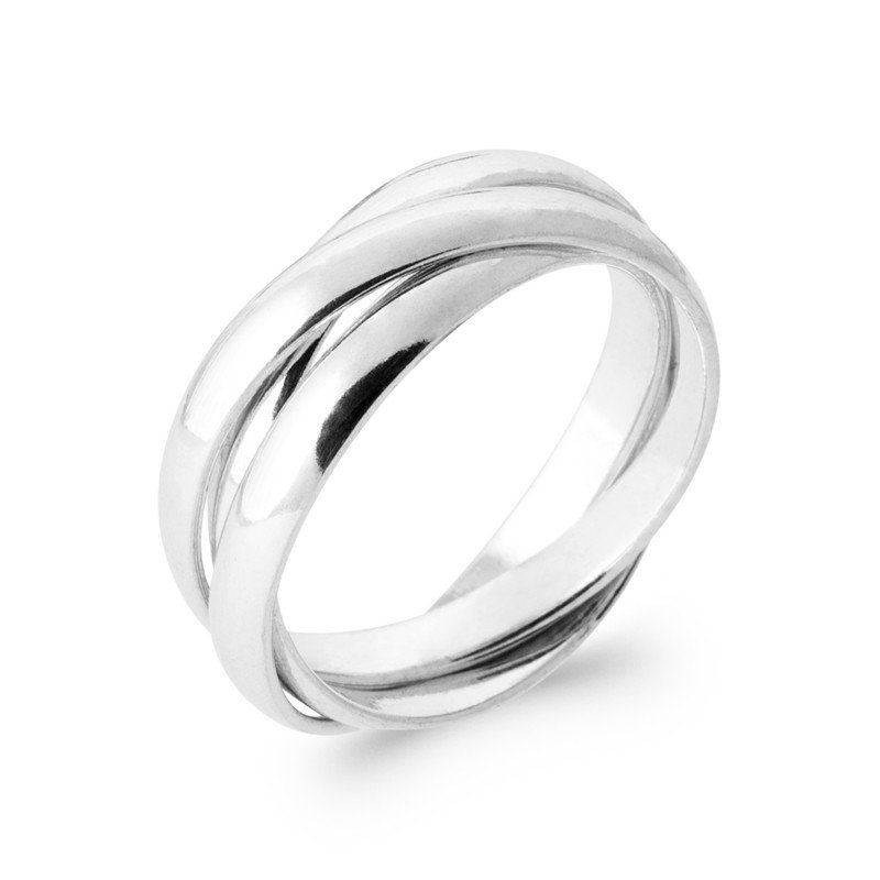 Bague Entrelacs Argent 925