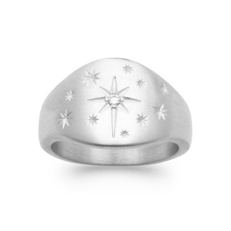 BAGUE ARGENT 925 RHODIE OZ